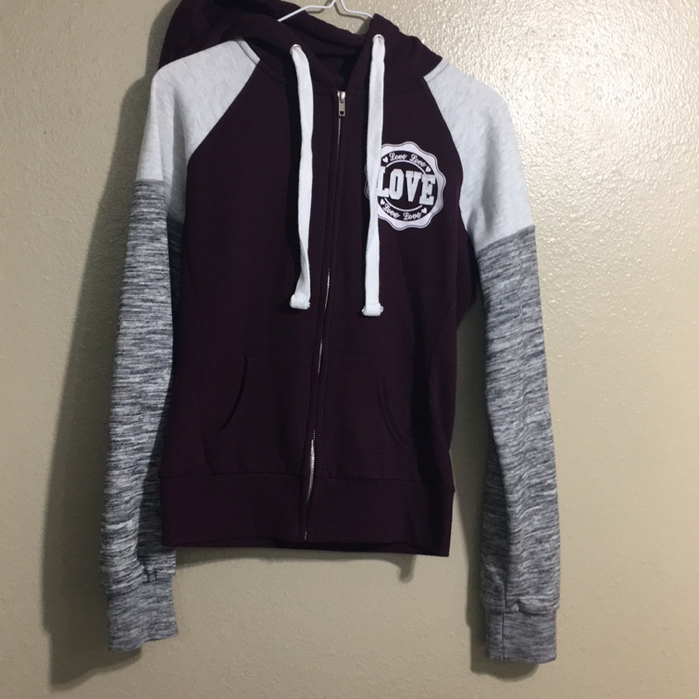 Jacket with hoodie